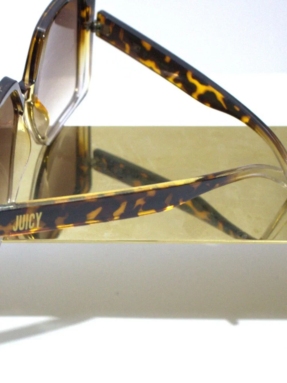 Juicy Couture  Oversized Square Sunglasses, with Gradient Lenses.